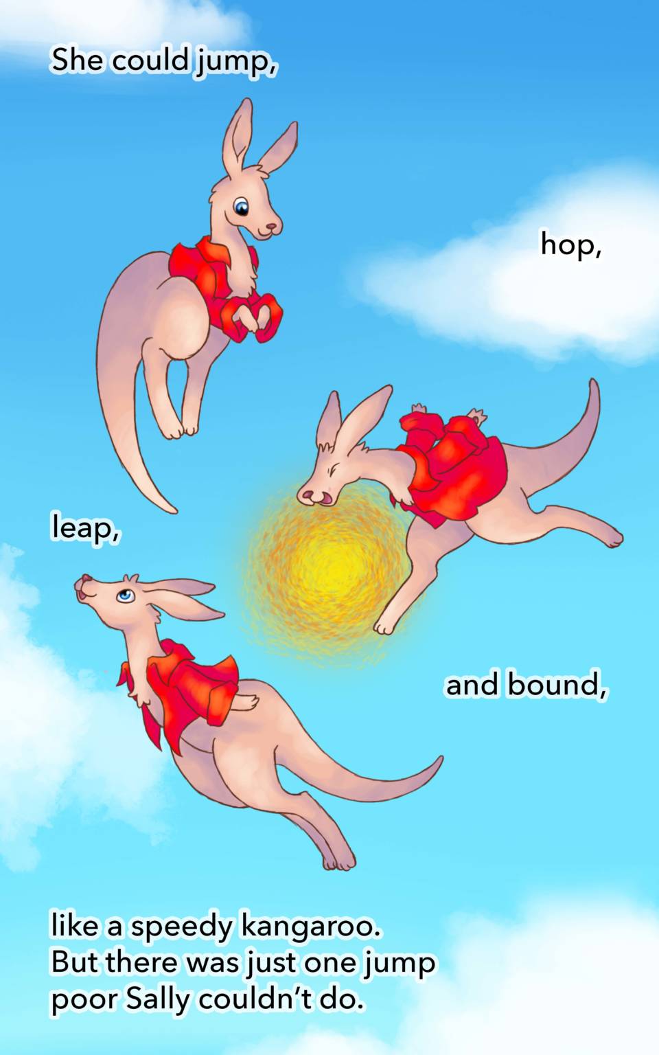 Sally The Speedy Kangaroo Debbie Doo